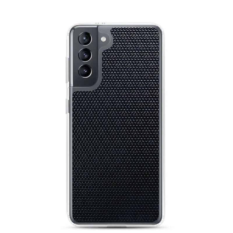 Load image into Gallery viewer, Industrial Tech Metal Grid Flexible Clear Samsung Case Bump Resistant Corners CREATIVETECH