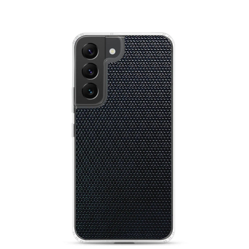 Load image into Gallery viewer, Industrial Tech Metal Grid Flexible Clear Samsung Case Bump Resistant Corners CREATIVETECH