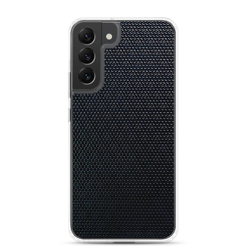 Load image into Gallery viewer, Industrial Tech Metal Grid Flexible Clear Samsung Case Bump Resistant Corners CREATIVETECH