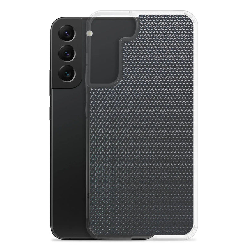 Load image into Gallery viewer, Industrial Tech Metal Grid Flexible Clear Samsung Case Bump Resistant Corners CREATIVETECH