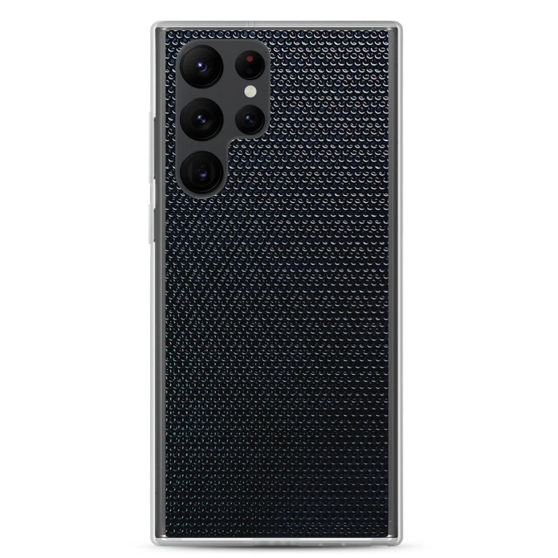 Load image into Gallery viewer, Industrial Tech Metal Grid Flexible Clear Samsung Case Bump Resistant Corners CREATIVETECH