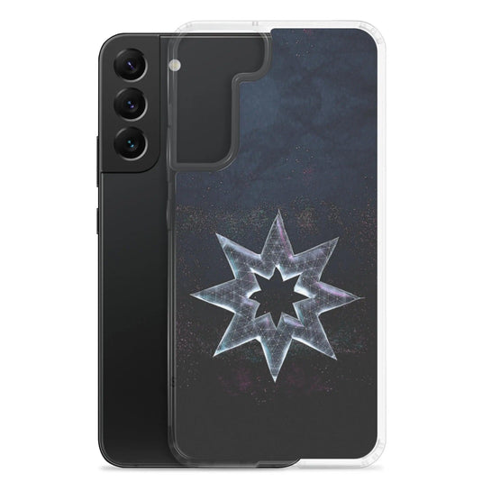 Mason Star Dust Dark Flexible Clear Samsung Case Bump Resistant Corners CREATIVETECH