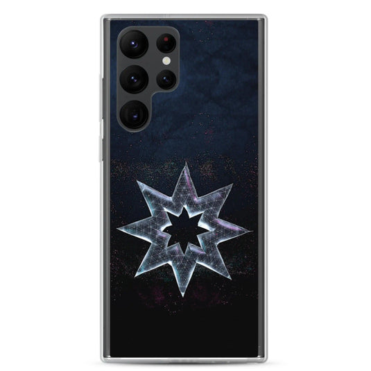 Mason Star Dust Dark Flexible Clear Samsung Case Bump Resistant Corners CREATIVETECH