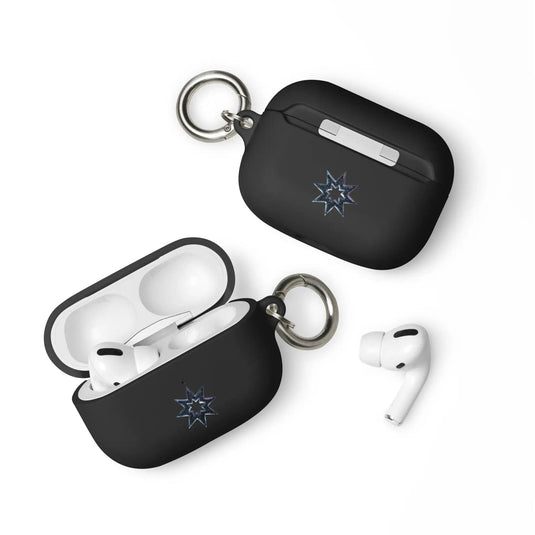 Mason Star Dust Shock Resistant 2-in-1 Tough AirPods Case with Metal Carabiner Various Colors CREATIVETECH