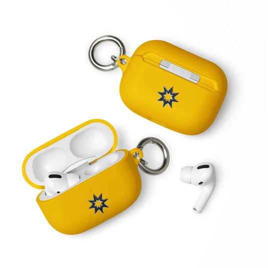 Mason Star Dust Shock Resistant 2-in-1 Tough AirPods Case with Metal Carabiner Various Colors CREATIVETECH