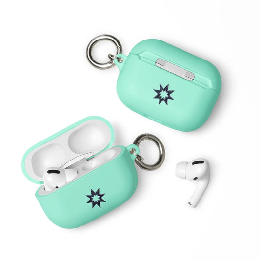 Mason Star Dust Shock Resistant 2-in-1 Tough AirPods Case with Metal Carabiner Various Colors CREATIVETECH