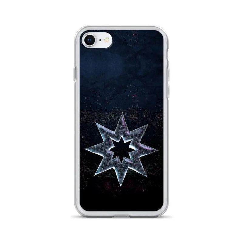 Load image into Gallery viewer, Mason Star Space Dust Flexible Clear iPhone Case Bump Resistant Corners CREATIVETECH