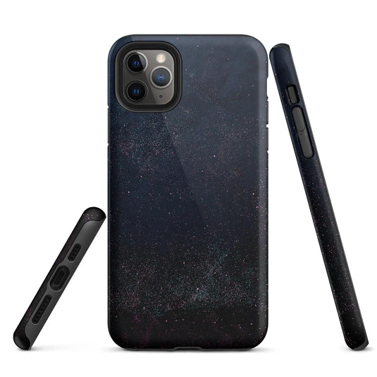 Space Star Dust Double Layered Impact Resistant Tough iPhone Case 3D Wrap Matte or Glossy Finish CREATIVETECH