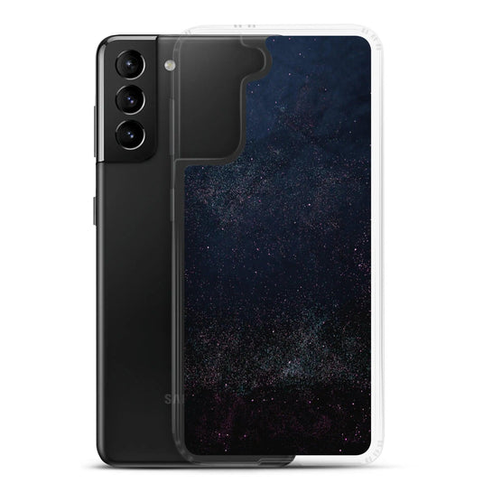 Space Star Dust Flexible Clear Samsung Case Bump Resistant Corners CREATIVETECH
