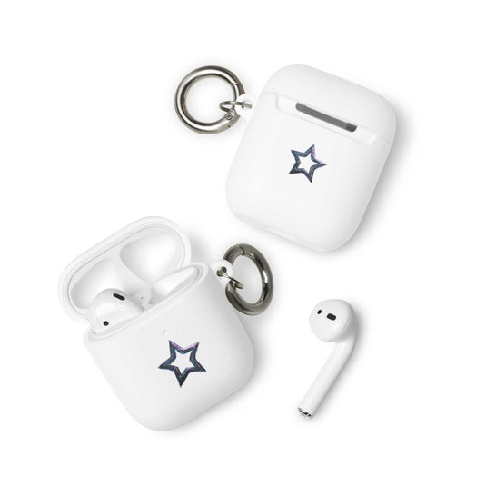 Star Dust 2-in-1 Cool Shock Resistant Tough AirPods Case with Metal Carabiner CREATIVETECH
