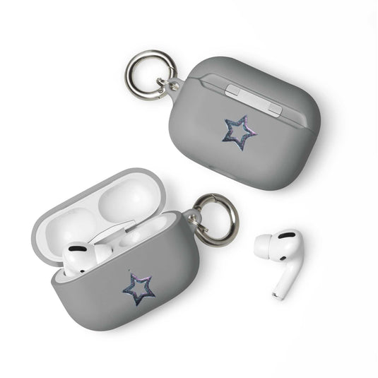 Star Dust 2-in-1 Cool Shock Resistant Tough AirPods Case with Metal Carabiner CREATIVETECH