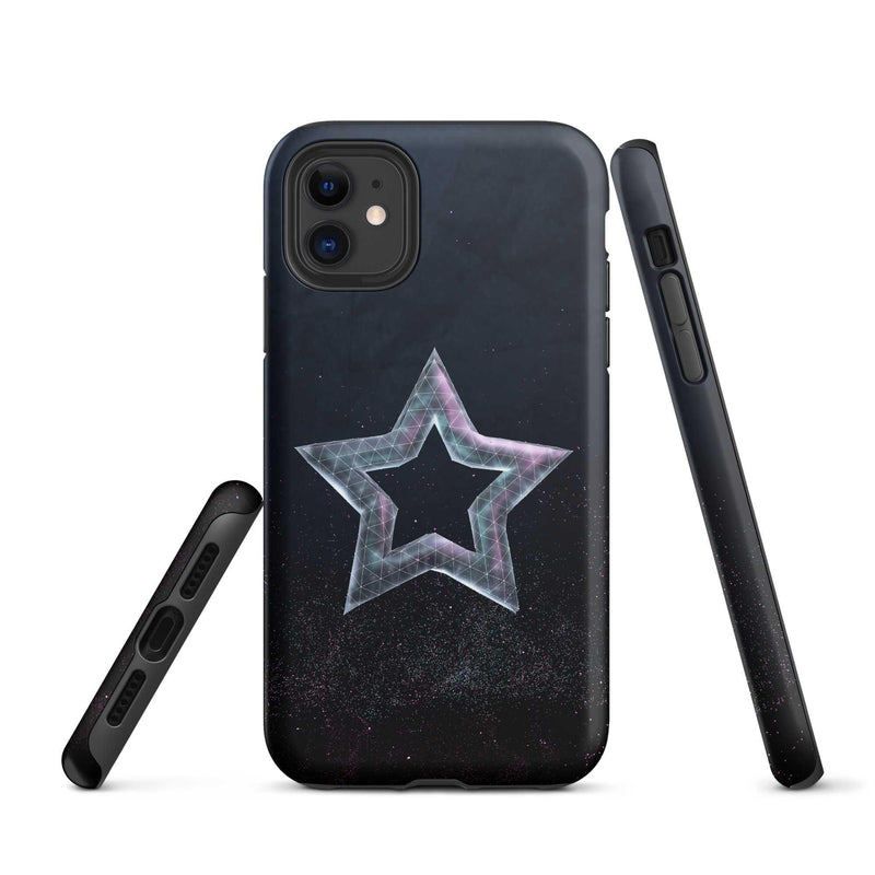 Load image into Gallery viewer, Star Dust Double Layered Impact Resistant Tough iPhone Case 3D Wrap Matte or Glossy Finish CREATIVETECH