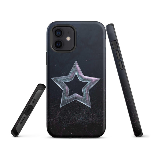 Star Dust Double Layered Impact Resistant Tough iPhone Case 3D Wrap Matte or Glossy Finish CREATIVETECH