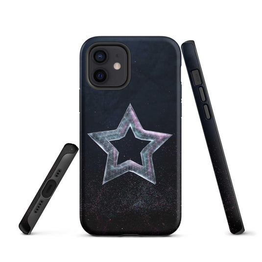Star Dust Double Layered Impact Resistant Tough iPhone Case 3D Wrap Matte or Glossy Finish CREATIVETECH