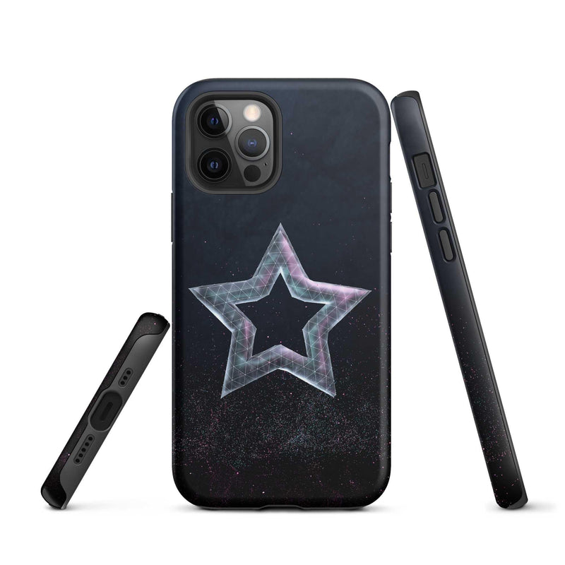 Load image into Gallery viewer, Star Dust Double Layered Impact Resistant Tough iPhone Case 3D Wrap Matte or Glossy Finish CREATIVETECH
