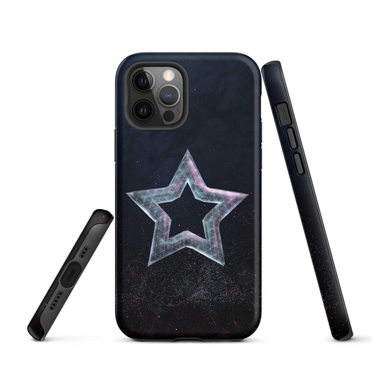 Star Dust Double Layered Impact Resistant Tough iPhone Case 3D Wrap Matte or Glossy Finish CREATIVETECH