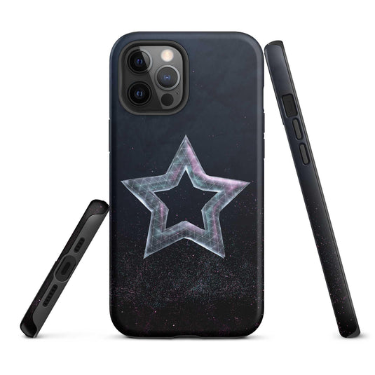 Star Dust Double Layered Impact Resistant Tough iPhone Case 3D Wrap Matte or Glossy Finish CREATIVETECH