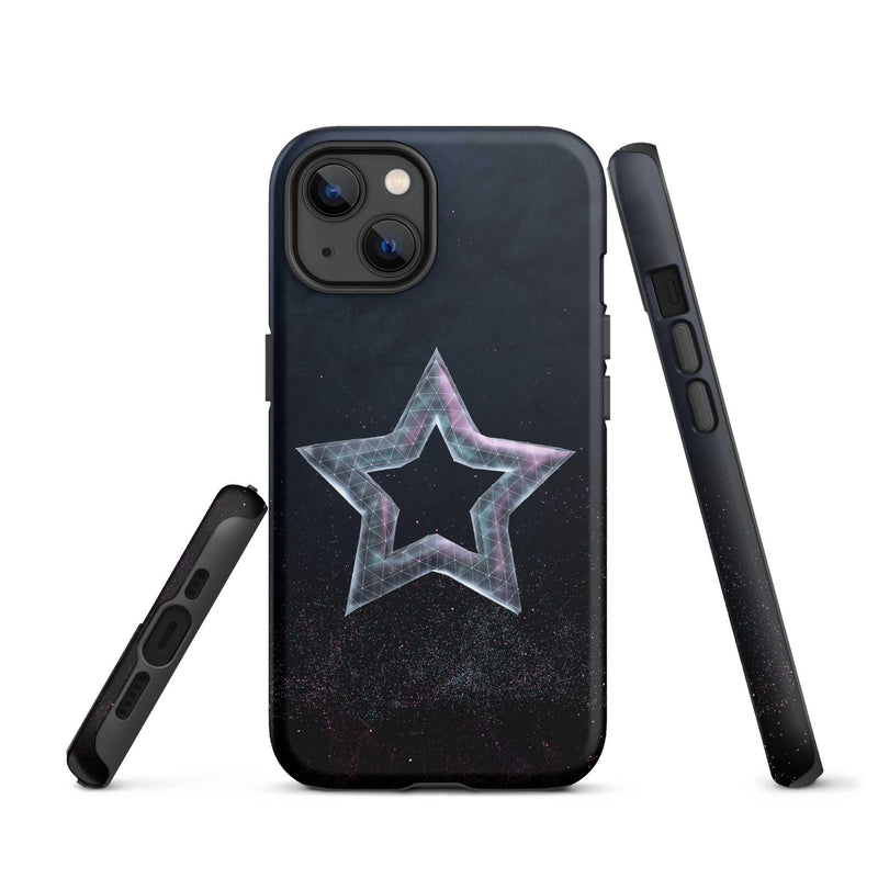 Load image into Gallery viewer, Star Dust Double Layered Impact Resistant Tough iPhone Case 3D Wrap Matte or Glossy Finish CREATIVETECH