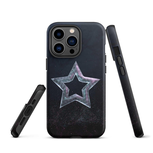 Star Dust Double Layered Impact Resistant Tough iPhone Case 3D Wrap Matte or Glossy Finish CREATIVETECH