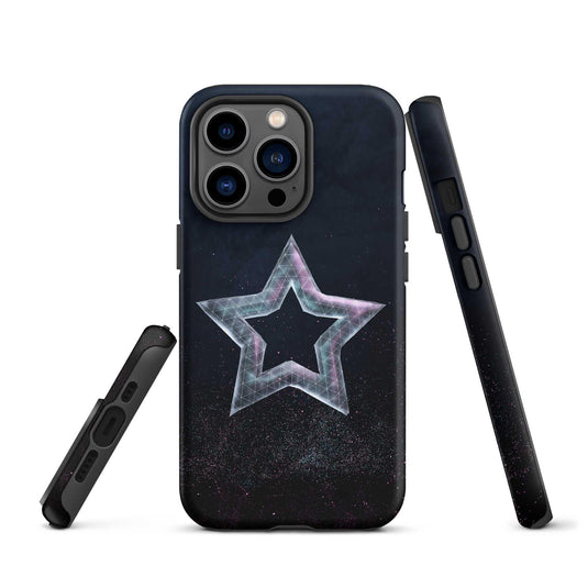 Star Dust Double Layered Impact Resistant Tough iPhone Case 3D Wrap Matte or Glossy Finish CREATIVETECH