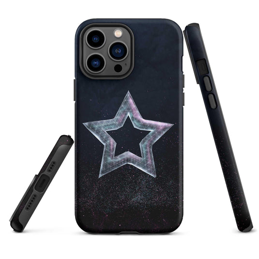 Star Dust Double Layered Impact Resistant Tough iPhone Case 3D Wrap Matte or Glossy Finish CREATIVETECH