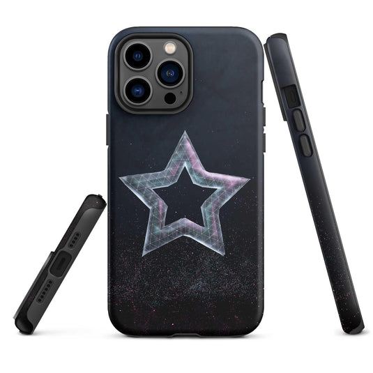 Star Dust Double Layered Impact Resistant Tough iPhone Case 3D Wrap Matte or Glossy Finish CREATIVETECH