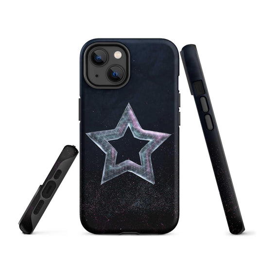 Star Dust Double Layered Impact Resistant Tough iPhone Case 3D Wrap Matte or Glossy Finish CREATIVETECH
