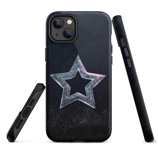 Star Dust Double Layered Impact Resistant Tough iPhone Case 3D Wrap Matte or Glossy Finish CREATIVETECH