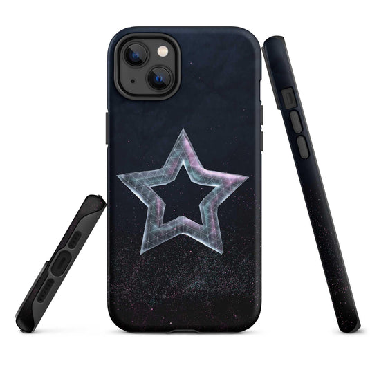 Star Dust Double Layered Impact Resistant Tough iPhone Case 3D Wrap Matte or Glossy Finish CREATIVETECH