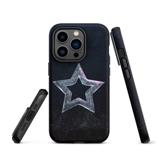 Star Dust Double Layered Impact Resistant Tough iPhone Case 3D Wrap Matte or Glossy Finish CREATIVETECH
