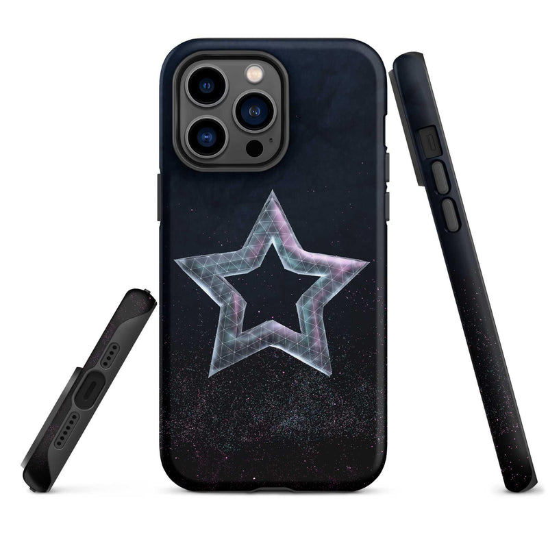 Load image into Gallery viewer, Star Dust Double Layered Impact Resistant Tough iPhone Case 3D Wrap Matte or Glossy Finish CREATIVETECH