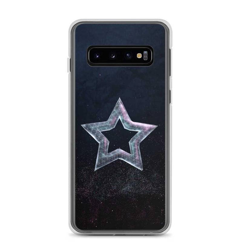 Load image into Gallery viewer, Star Dust Flexible Clear Samsung Case Bump Resistant Corners CREATIVETECH