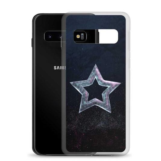 Star Dust Flexible Clear Samsung Case Bump Resistant Corners CREATIVETECH