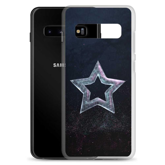 Star Dust Flexible Clear Samsung Case Bump Resistant Corners CREATIVETECH