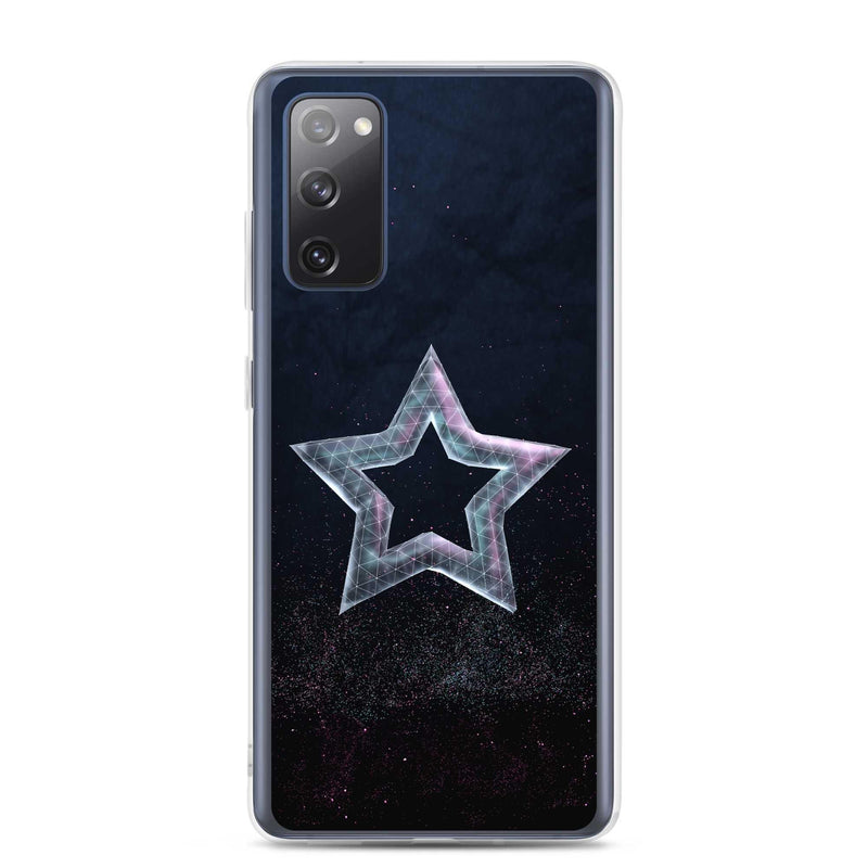 Load image into Gallery viewer, Star Dust Flexible Clear Samsung Case Bump Resistant Corners CREATIVETECH
