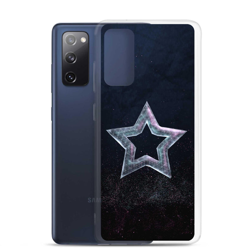 Load image into Gallery viewer, Star Dust Flexible Clear Samsung Case Bump Resistant Corners CREATIVETECH