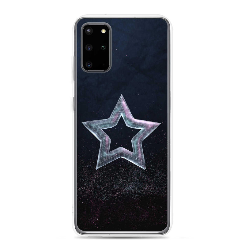 Load image into Gallery viewer, Star Dust Flexible Clear Samsung Case Bump Resistant Corners CREATIVETECH
