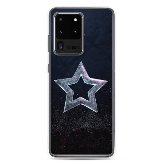 Star Dust Flexible Clear Samsung Case Bump Resistant Corners CREATIVETECH