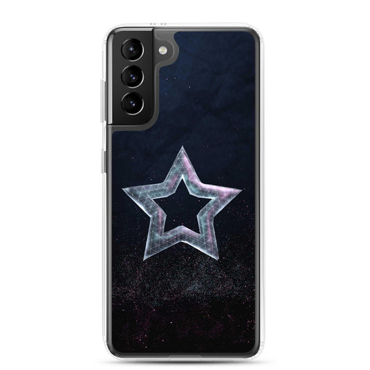 Star Dust Flexible Clear Samsung Case Bump Resistant Corners CREATIVETECH