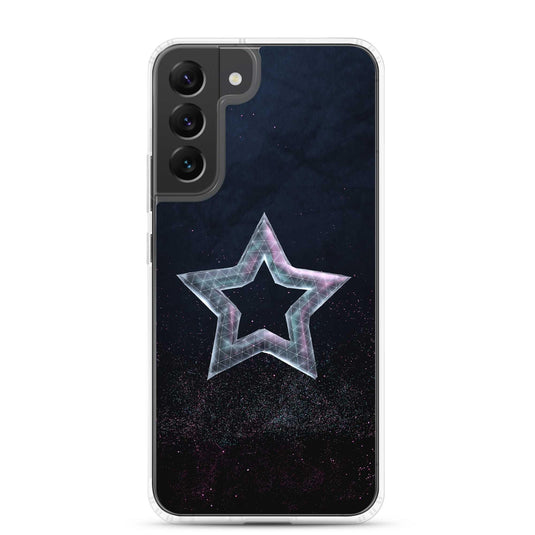 Star Dust Flexible Clear Samsung Case Bump Resistant Corners CREATIVETECH