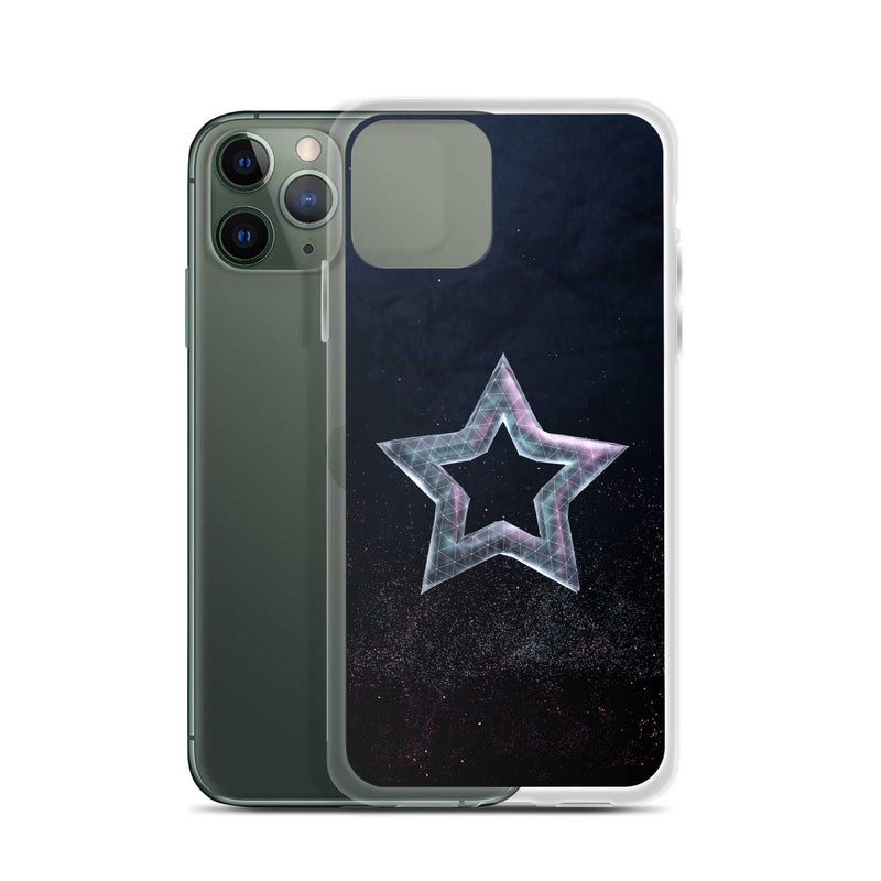 Load image into Gallery viewer, Star Dust Flexible Clear iPhone Case Bump Resistant Corners CREATIVETECH