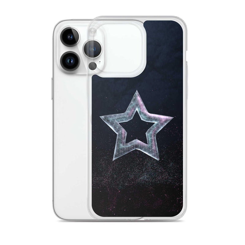 Load image into Gallery viewer, Star Dust Flexible Clear iPhone Case Bump Resistant Corners CREATIVETECH