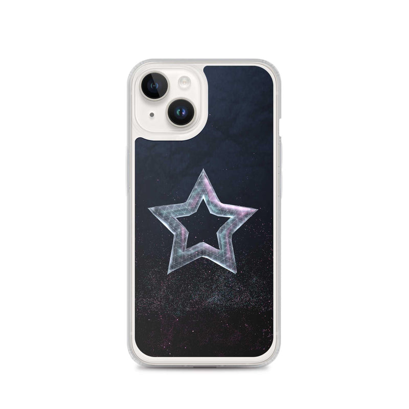 Load image into Gallery viewer, Star Dust Flexible Clear iPhone Case Bump Resistant Corners CREATIVETECH