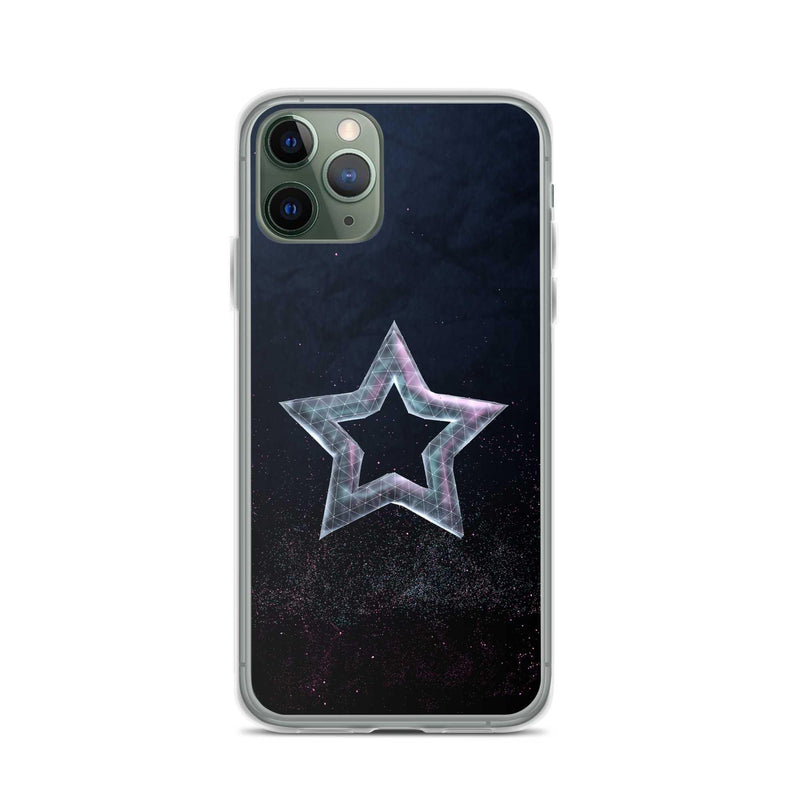 Load image into Gallery viewer, Star Dust Flexible Clear iPhone Case Bump Resistant Corners CREATIVETECH