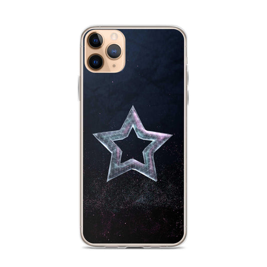 Star Dust Flexible Clear iPhone Case Bump Resistant Corners CREATIVETECH