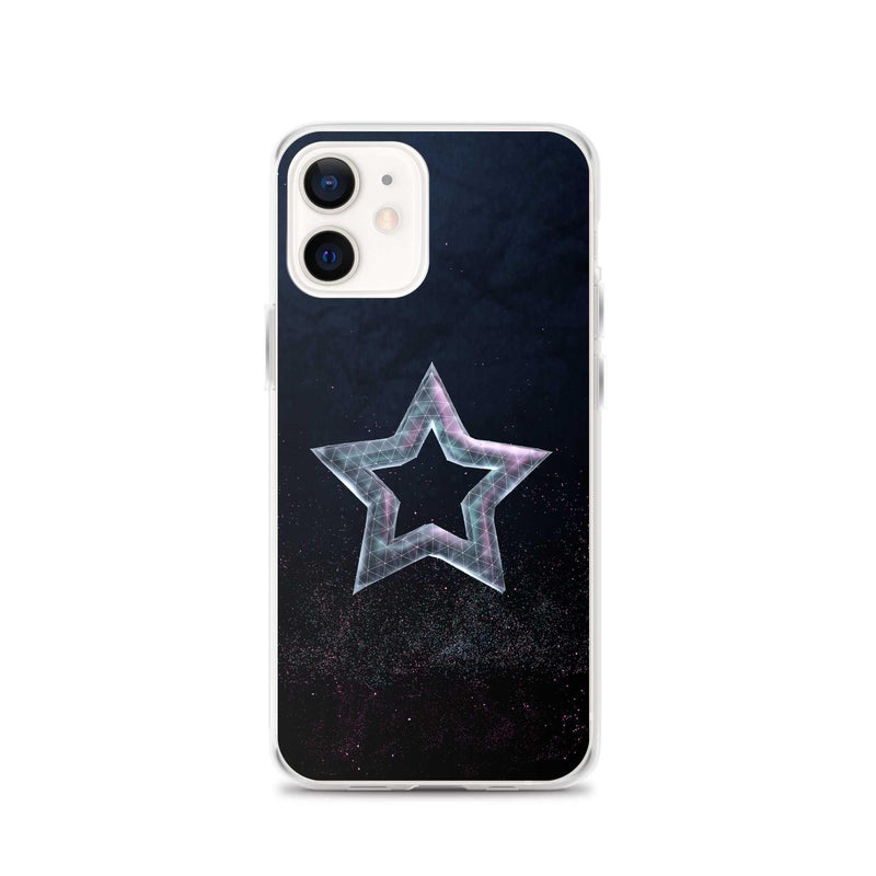 Load image into Gallery viewer, Star Dust Flexible Clear iPhone Case Bump Resistant Corners CREATIVETECH