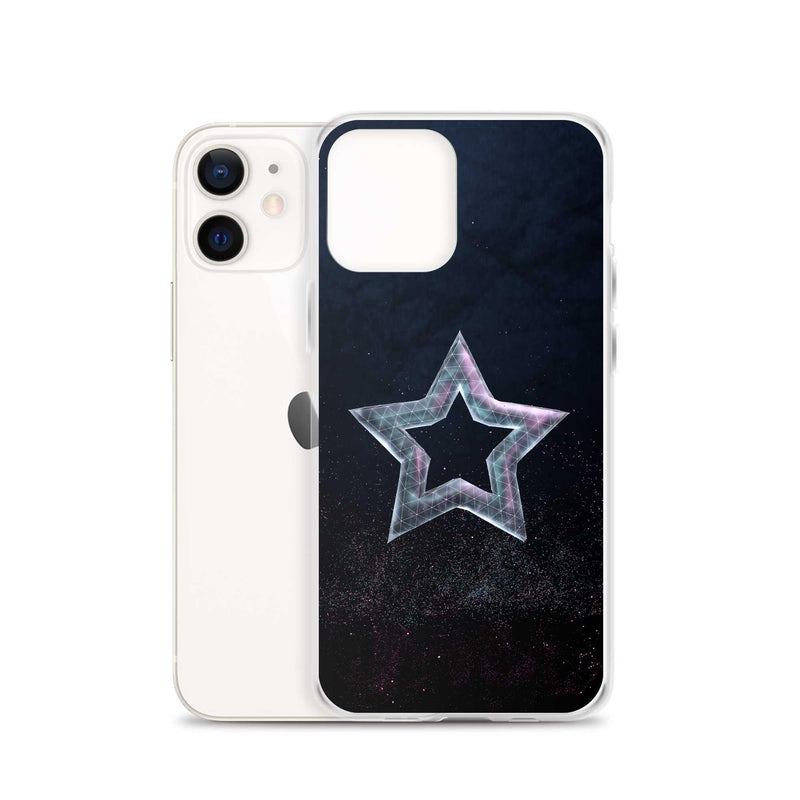 Load image into Gallery viewer, Star Dust Flexible Clear iPhone Case Bump Resistant Corners CREATIVETECH