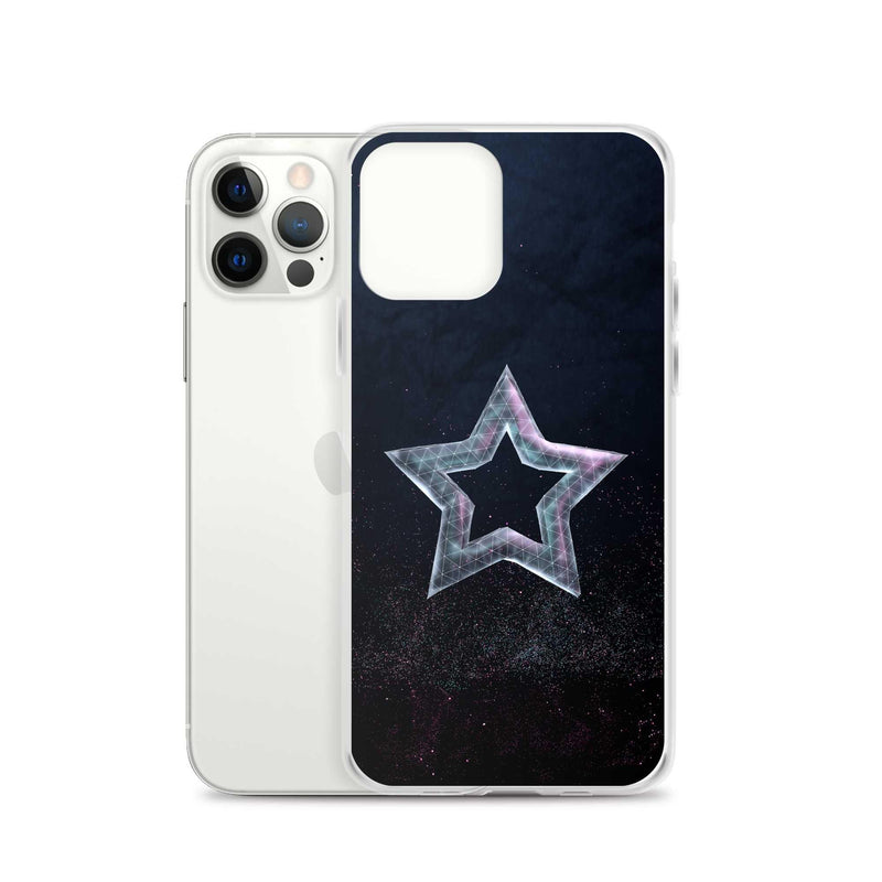 Load image into Gallery viewer, Star Dust Flexible Clear iPhone Case Bump Resistant Corners CREATIVETECH