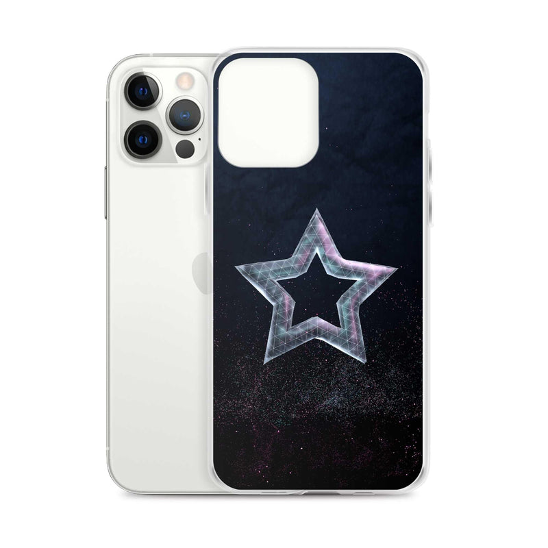 Load image into Gallery viewer, Star Dust Flexible Clear iPhone Case Bump Resistant Corners CREATIVETECH