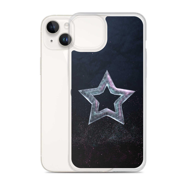Load image into Gallery viewer, Star Dust Flexible Clear iPhone Case Bump Resistant Corners CREATIVETECH